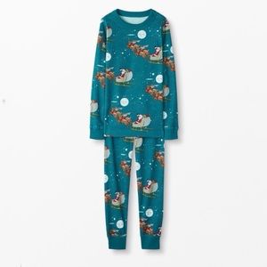 NWT Hanna Andersson Sleigh Ride Christmas Pajamas